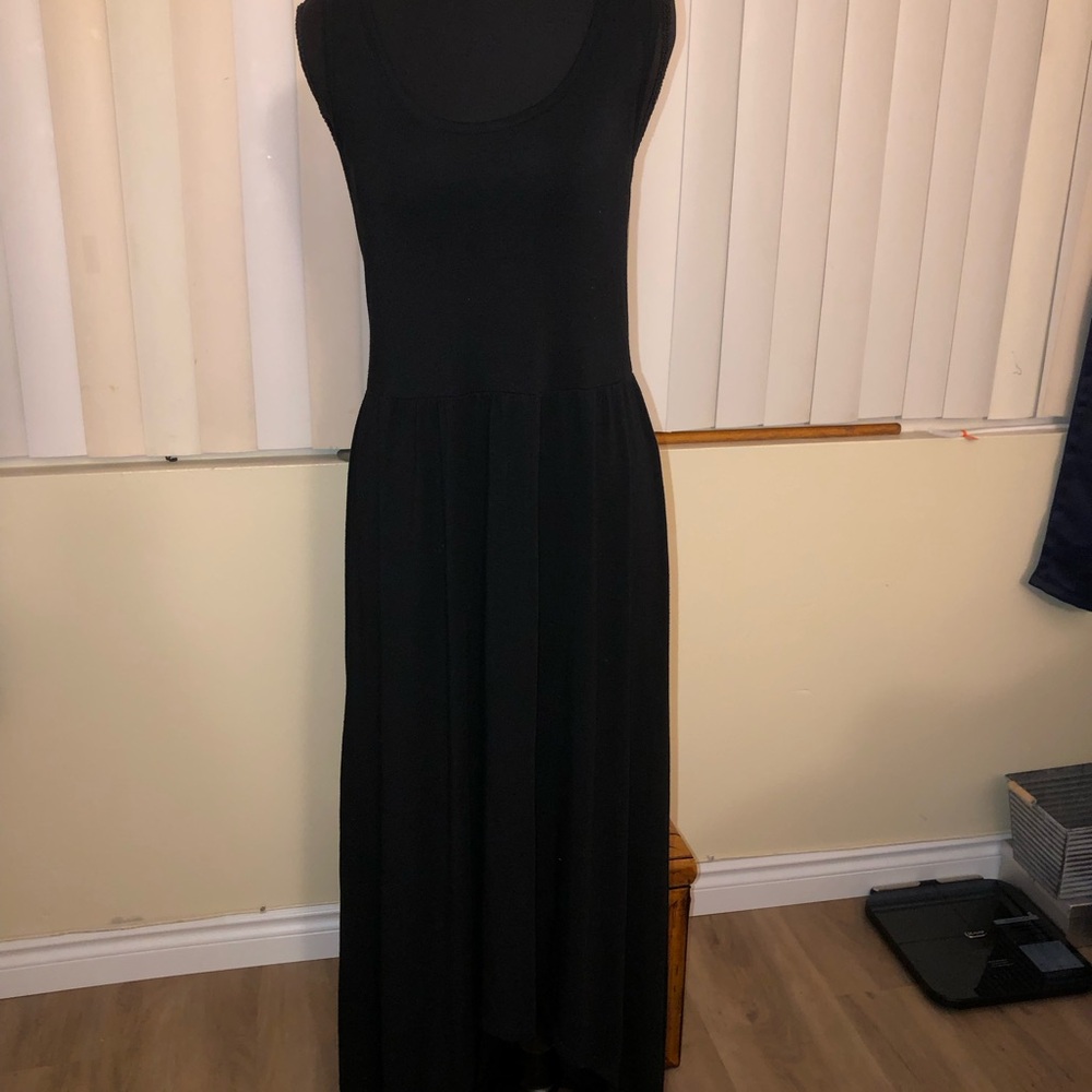 Mossimo Supply Co. Black Sleeveless Maxi Dress